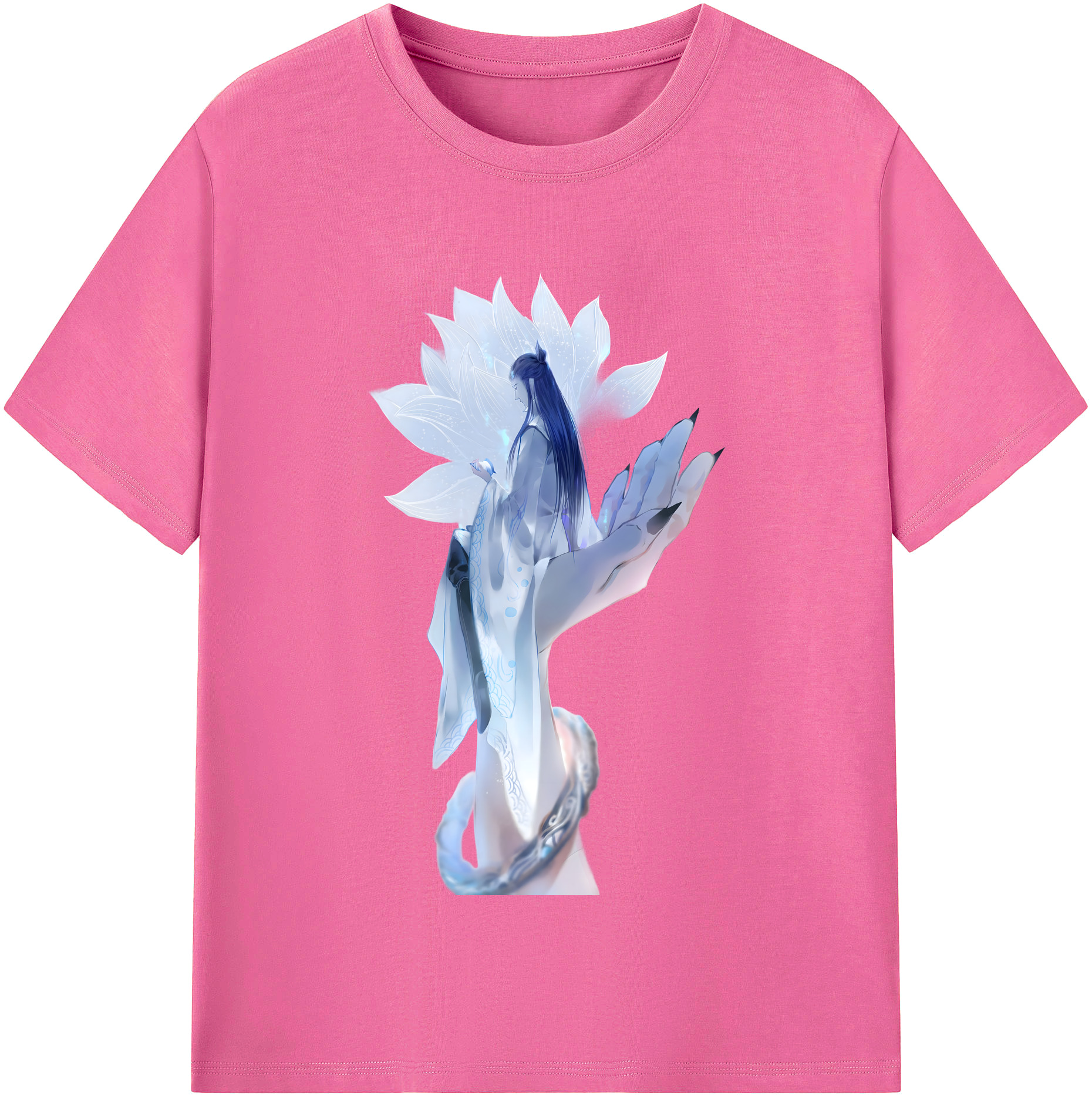 （画像用） Ne Zha 2 ナタ 魔童の大暴れ レディースカジュアルプリントTシャツ（綿100％）